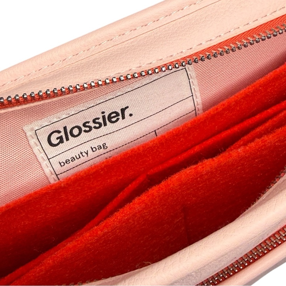 Glossier Pink Make Up Bag - Picture 4 of 4